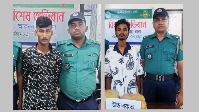 akbarshah arrest 2 ছিনতাইকারী