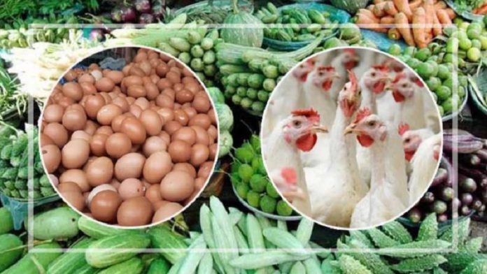 ctg bazar ডিম, সবজি, স্বস্তি, স্থিতিশীল, ব্রয়লার মুরগি