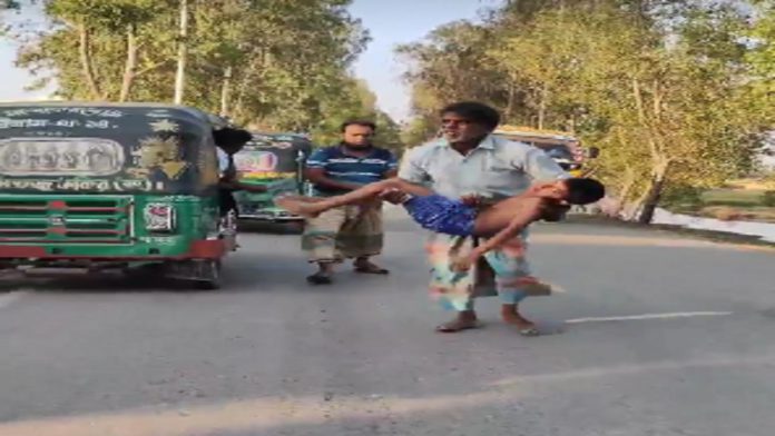 pekua accident পেকুয়া, সিএনজি, অটোরিকশা, ধাক্কা, শিশু