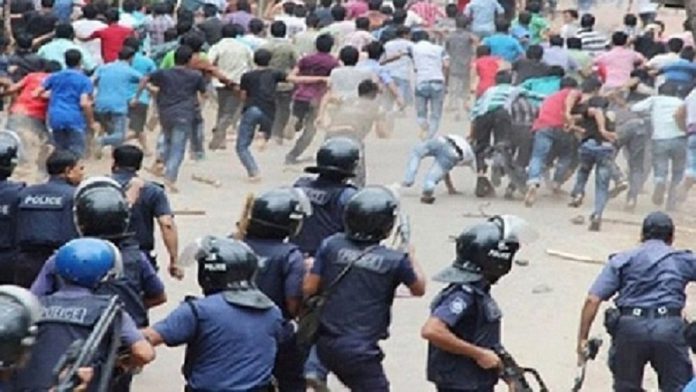 police student clash আসামি