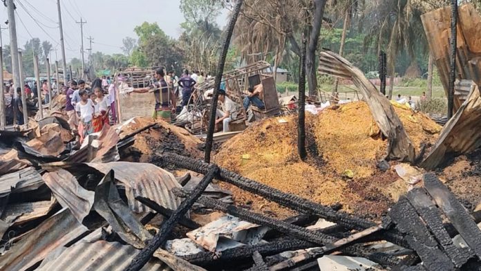 noakali fire অগ্নিকাণ্ড