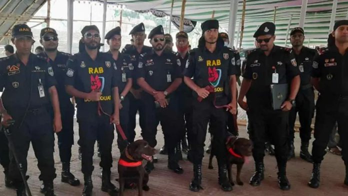 rab dog squad র্যাব