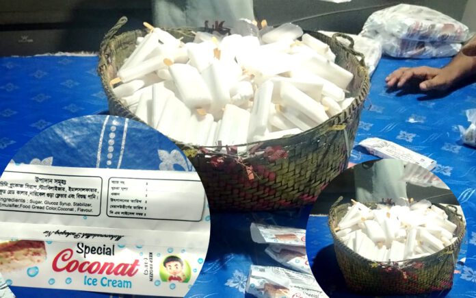 লোহাগাড়ায় আইসক্রীম ফ্যাক্টরীতে ইউএনওর অভিযান, মালিককে ১৫হাজার টাকা জরিমানা