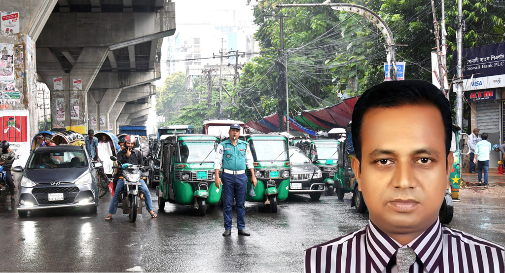 আগ্রাবাদ মোড়ে ট্রাফিক পুলিশের টিআই (ট্রাফিক ইন্সপেক্টর) নারায়ণ বাবুর চাঁদাবাজির অভিযোগ